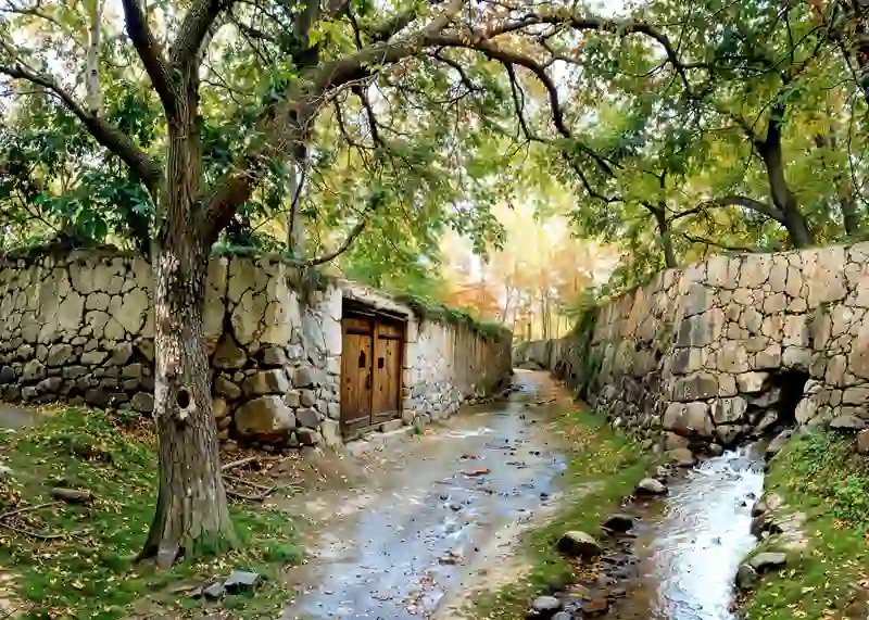 تابلوفرش چاپی طرح منظره کد 4028