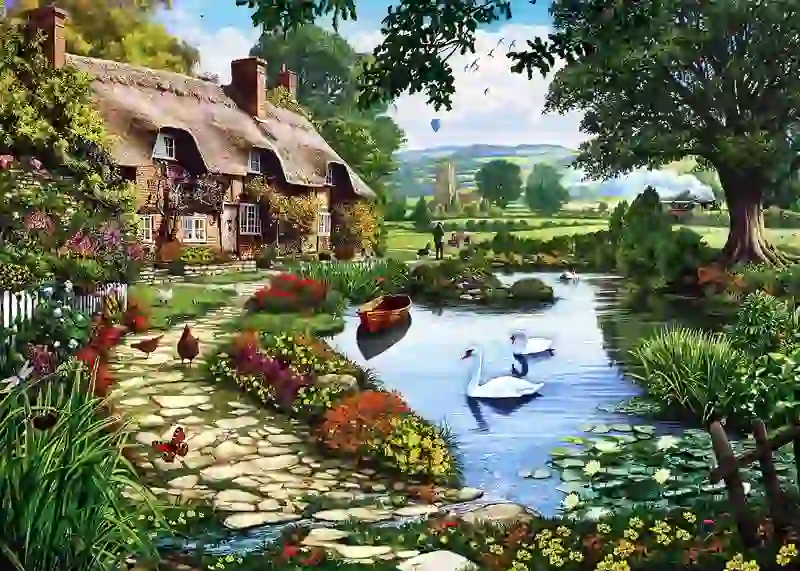 تابلوفرش چاپی طرح منظره کد 4112