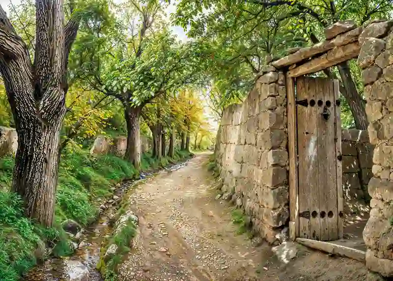 تابلوفرش چاپی طرح منظره کد 4151
