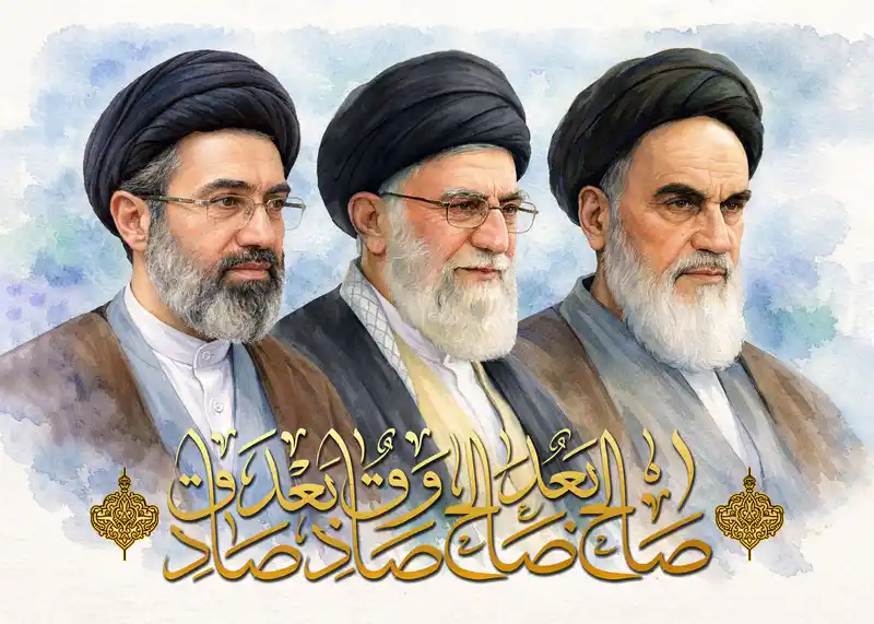 تابلوفرش تمثال امام خامنه ای کد 9602