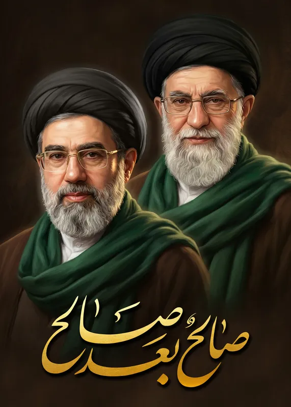 تابلوفرش صالح بعد صالح رهبری کد 9806