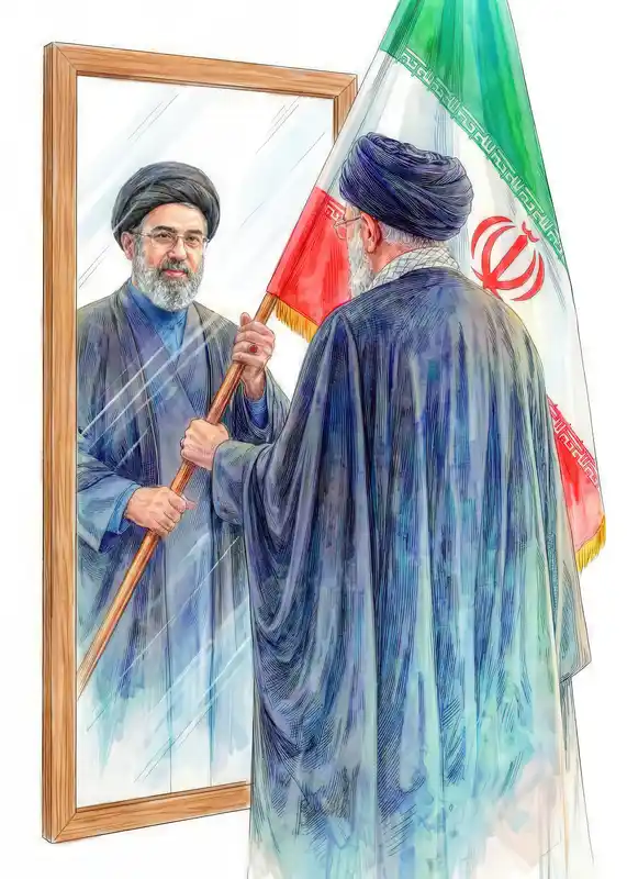 تابلوفرش طرح رهبر انقلاب حضرت آیت الله سید مجتبی خامنه ای کد 9824