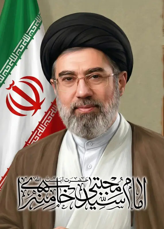 تابلوفرش طرح رهبر جمهوری اسلامی ایران سید مجتبی حسینی خامنه ای کد 9828