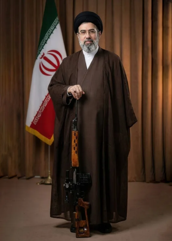 تابلوفرش طرح آیت الله سید مجتبی حسینی خامنه ای کد 9832