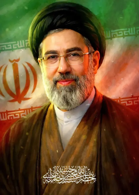 تابلوفرش طرح رهبر جمهوری اسلامی ایران سید مجتبی حسینی خامنه ای کد 9840